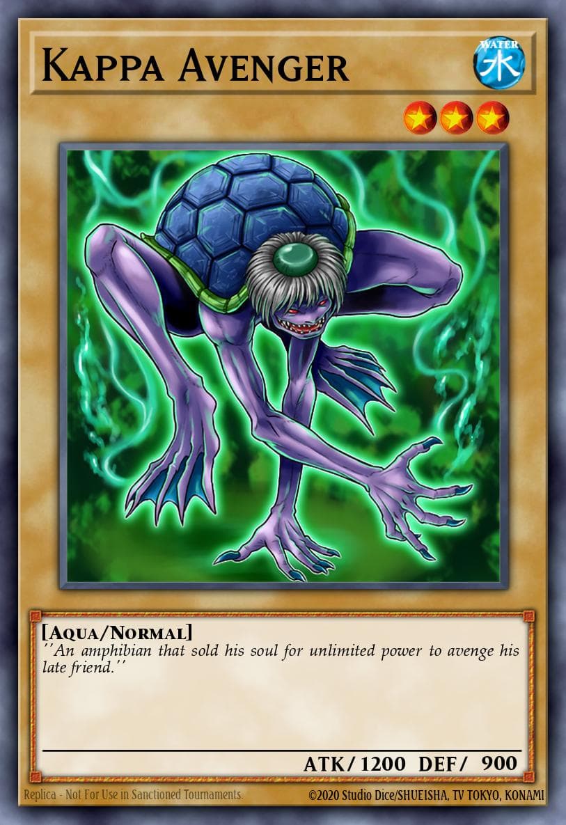 Kappa Avenger 游戏王 card