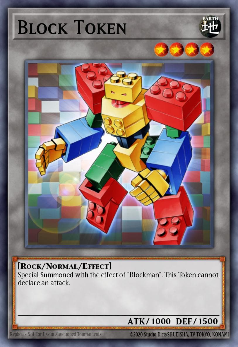 Block Token 遊戲王 card