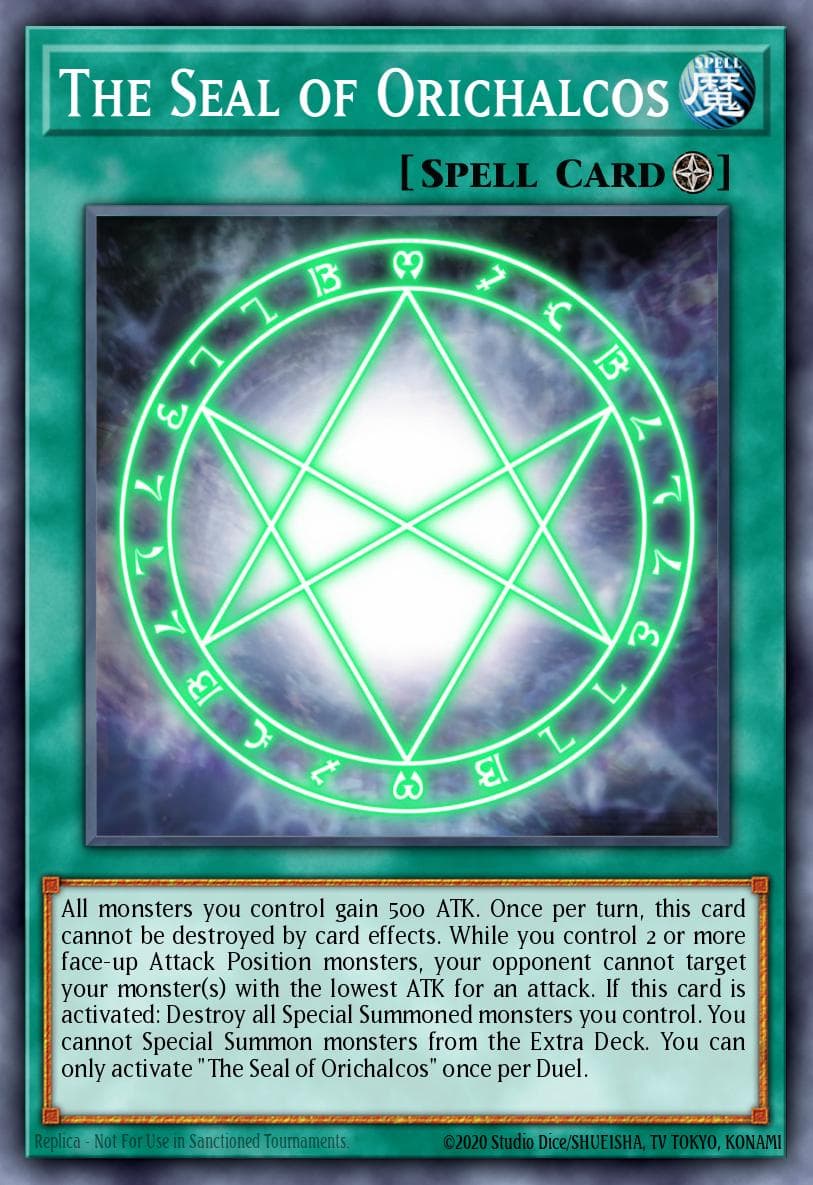The Seal of Orichalcos Dragons of Legend: The Complete Series card