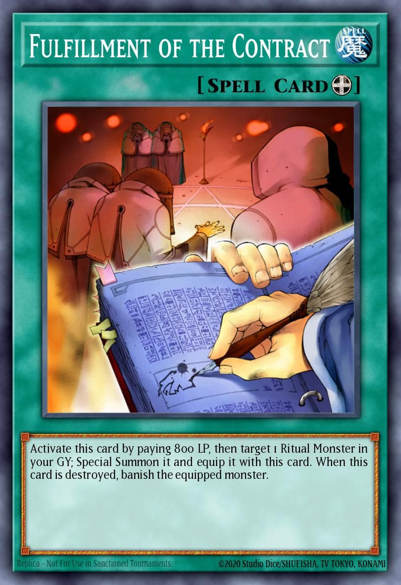 Fulfillment of the Contract Dark Revelation Volume 3 card
