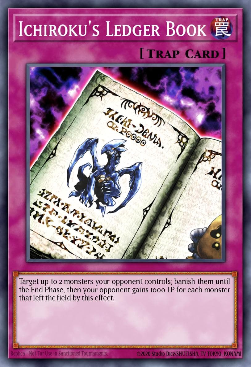 Ichiroku's Ledger Book Dimension Force card
