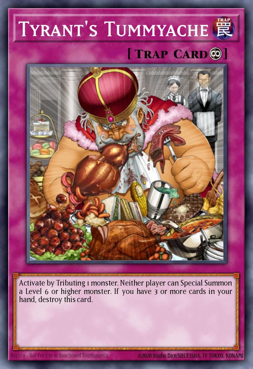 Tyrant's Tummyache Generation Force: Special Edition card