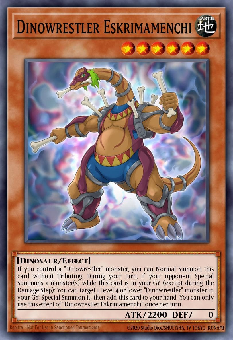 Dinowrestler Eskrimamenchi 2020 Tin of Lost Memories Mega Pack card
