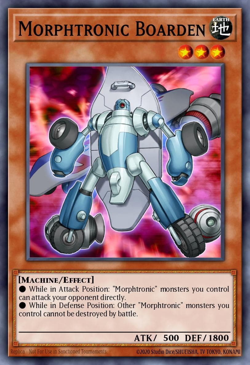 Morphtronic Boarden Crimson Crisis: Special Edition card