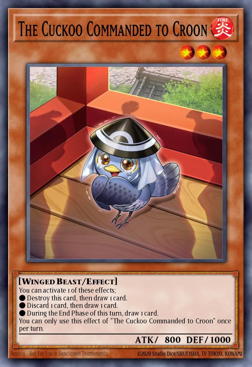 The Cuckoo Commanded to Croon Duelist Nexus card