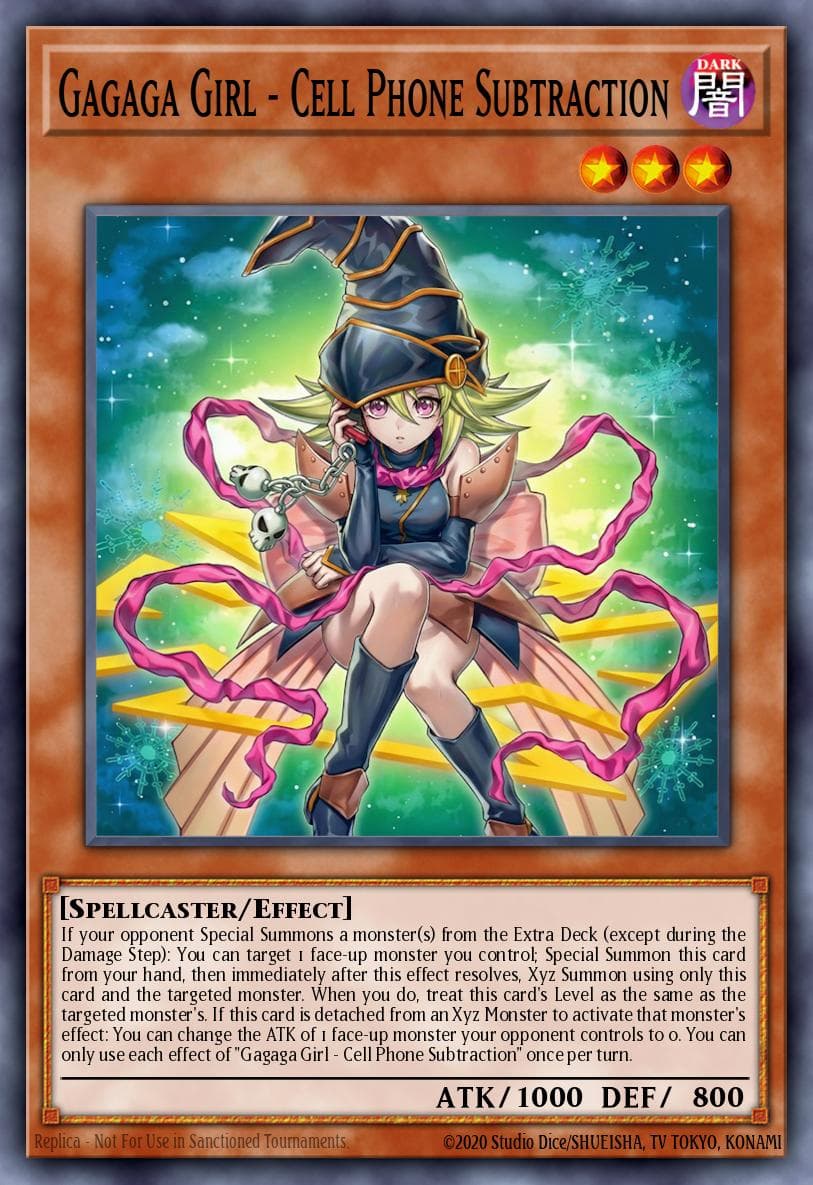 我我我女孩－零零拨号 遊戲王 card