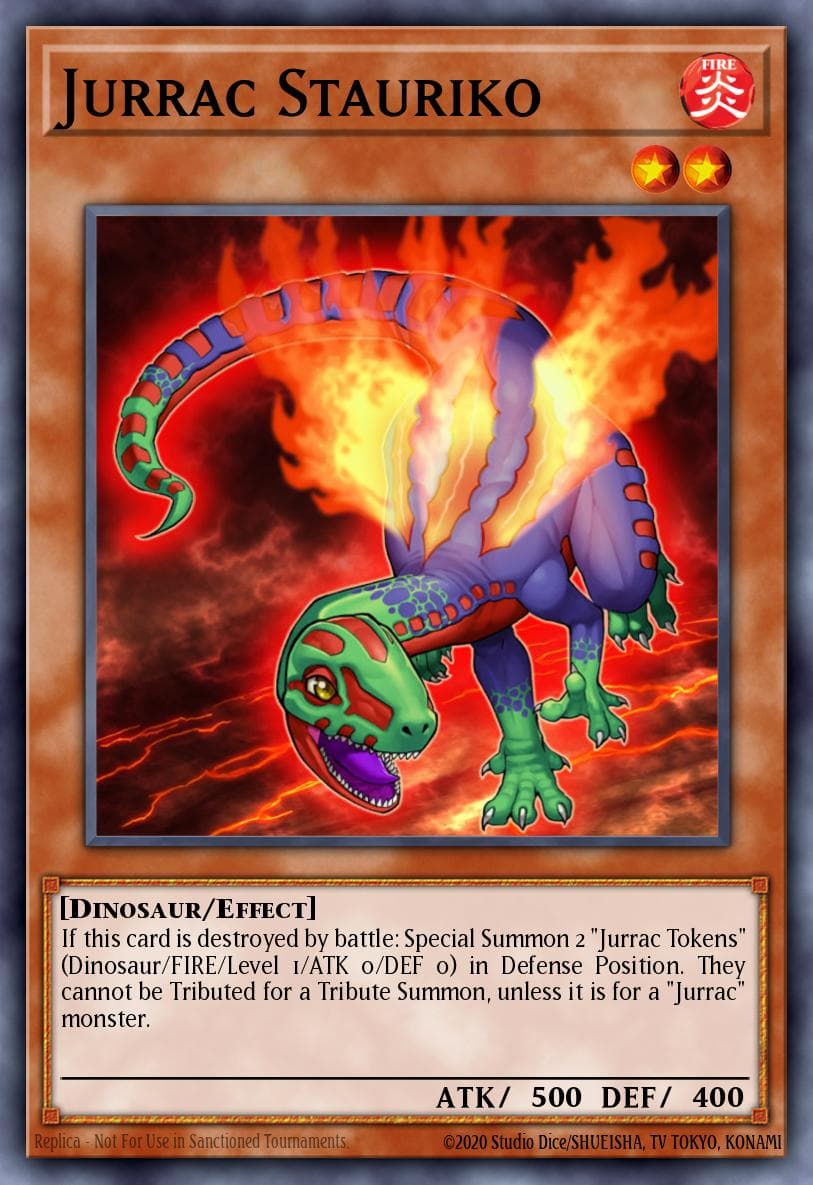 Jurrac Stauriko Speed Duel Tournament Pack 4 card