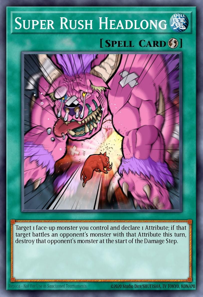 Super Rush Headlong Dimension of Chaos: Special Edition card