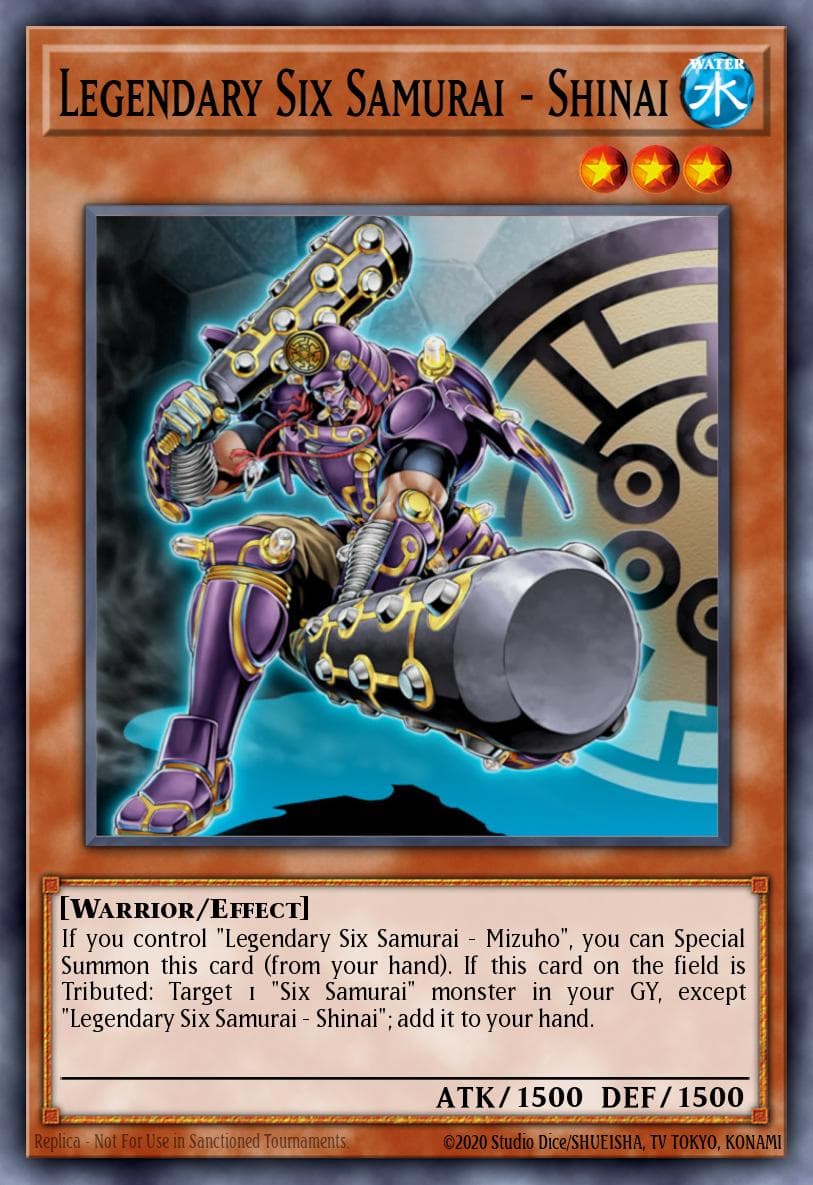 Legendary Six Samurai - Shinai Storm of Ragnarok: Special Edition card