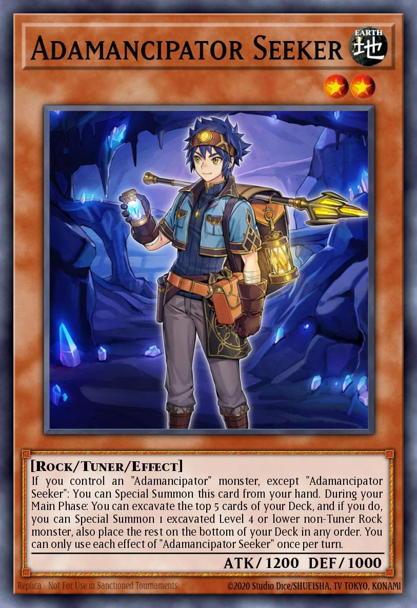 Adamancipator Seeker 2021 Tin of Ancient Battles card