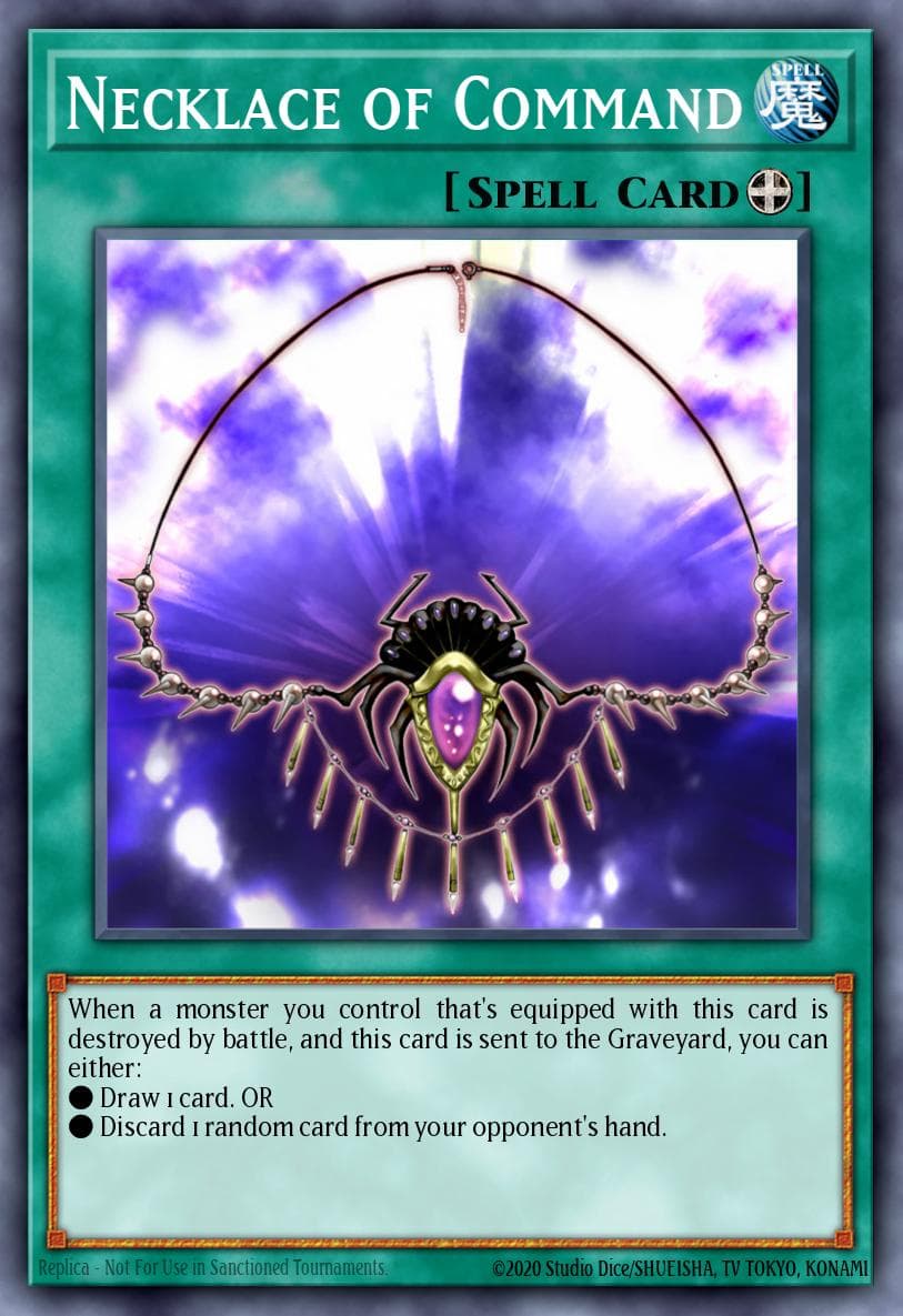 Necklace of Command Structure Deck: Blaze of Destruction card