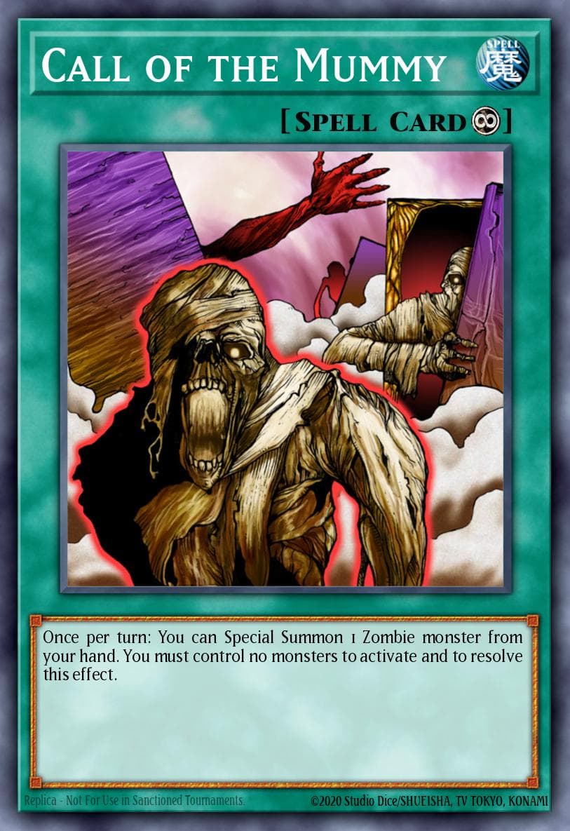 Call of the Mummy Dark Beginning 2 card