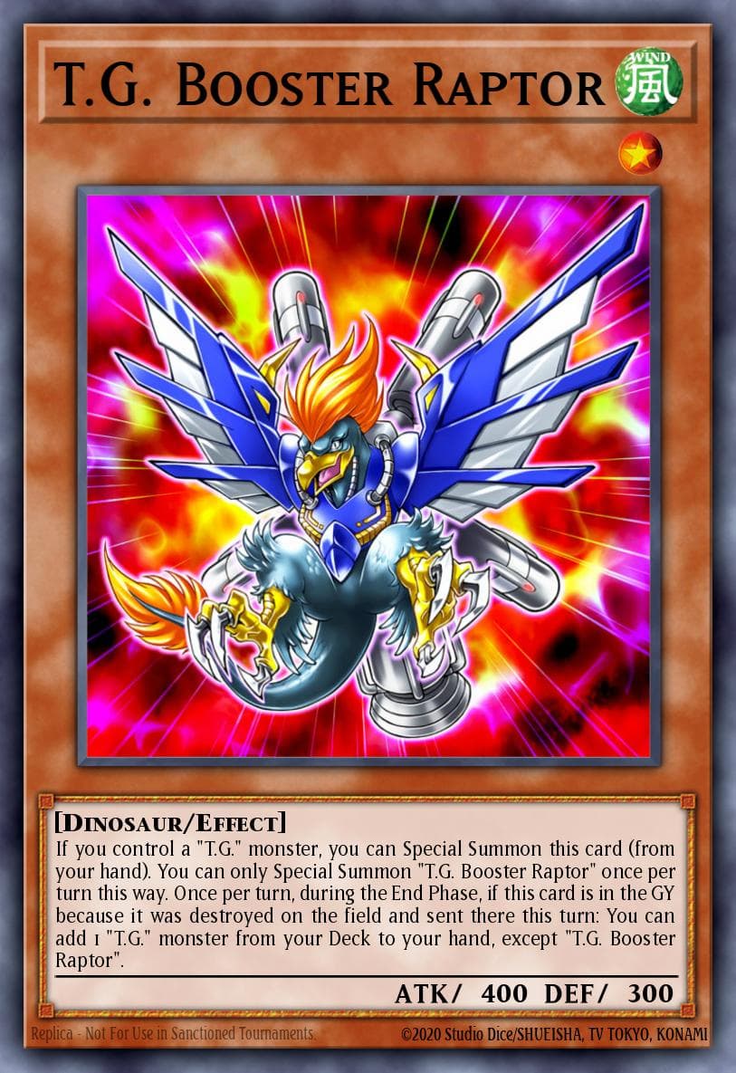T.G. Booster Raptor OTS Tournament Pack 23 card