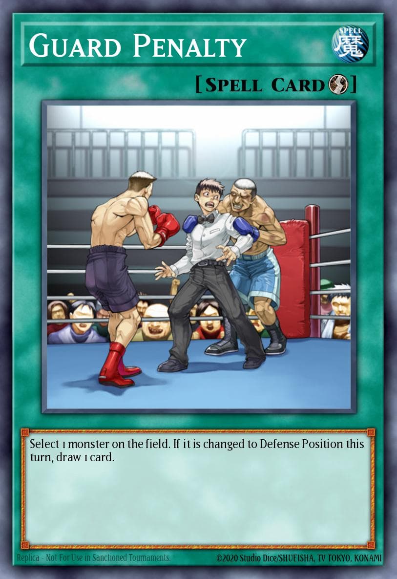 Guard Penalty Dark Revelation Volume 4 card