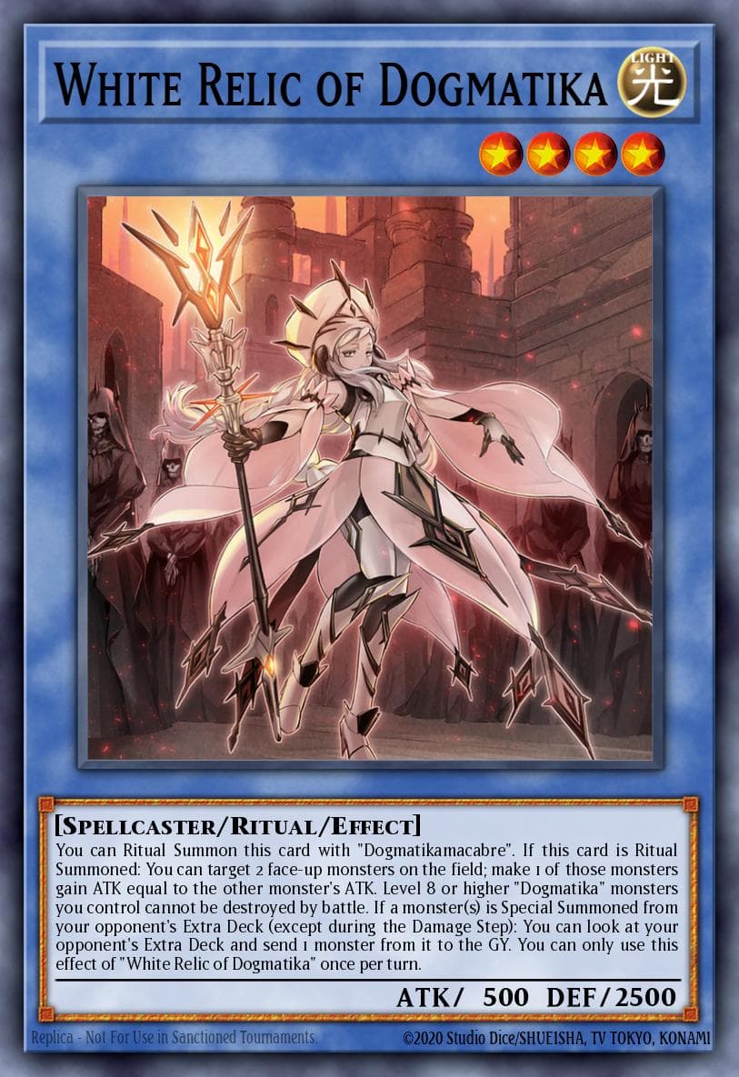 White Relic of Dogmatika Battle of Chaos card