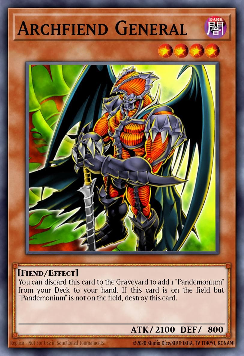 Archfiend General Force of the Breaker: Special Edition card