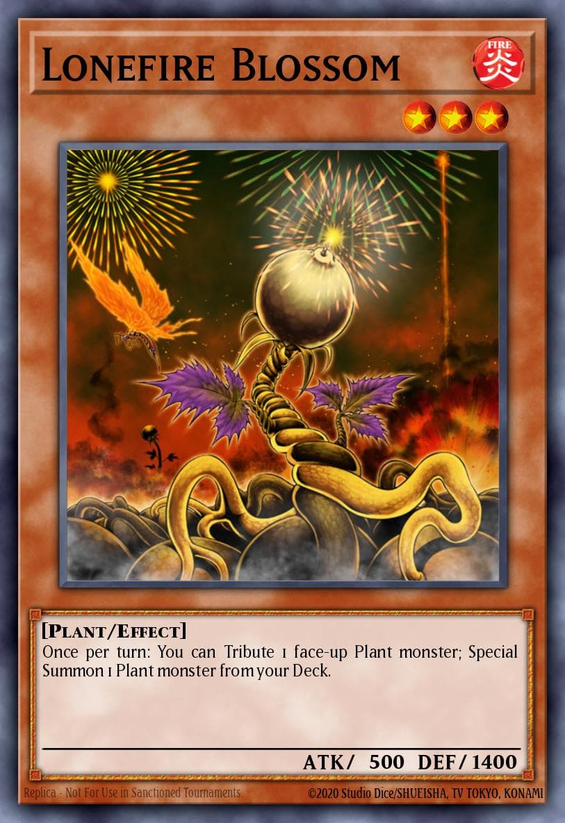Lonefire Blossom Mystic Fighters card