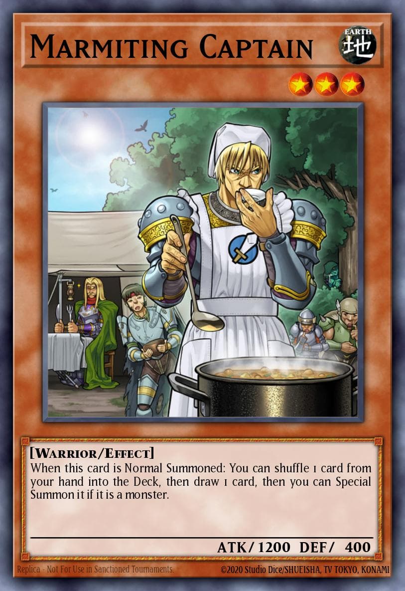 Marmiting Captain Secrets of Eternity: Super Edition card