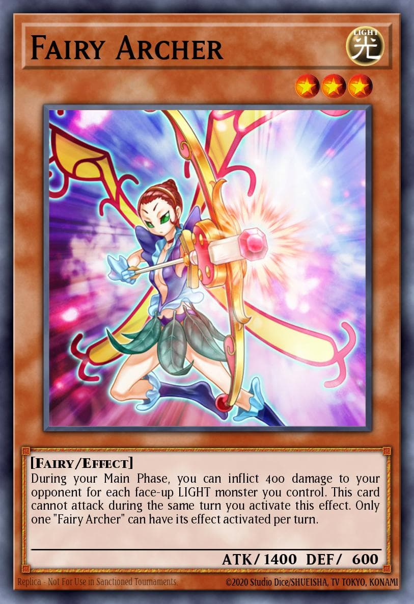 Fairy Archer The Shining Darkness Sneak Peek Participation Card card