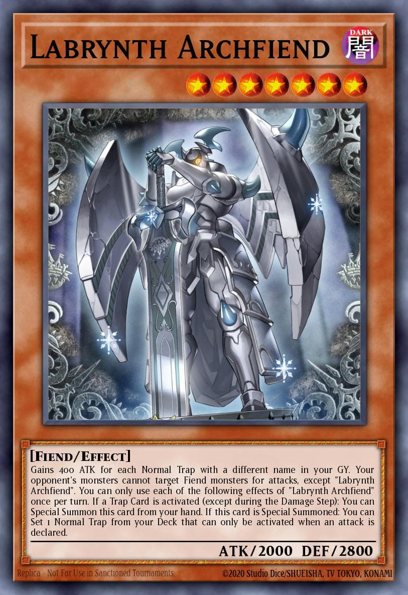 Labrynth Archfiend Tactical Masters card