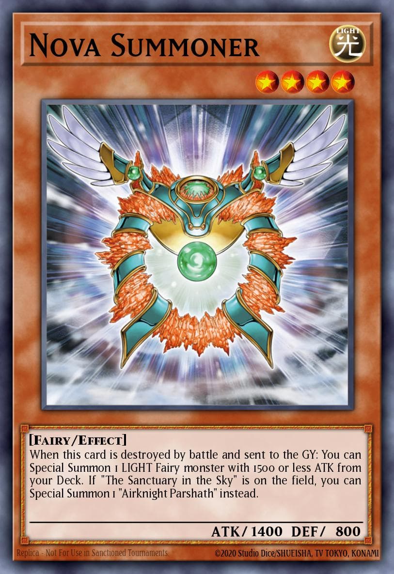 Nova Summoner Lost Sanctuary Structure Deck card