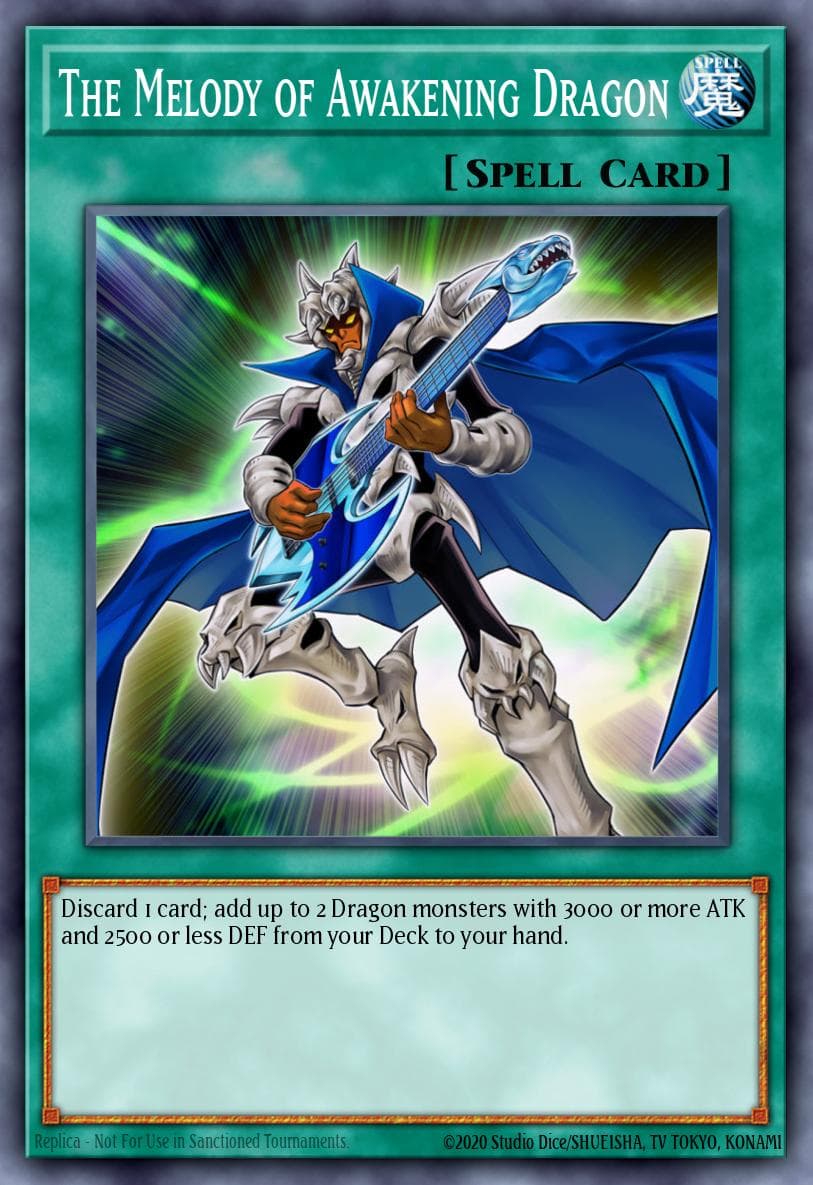 The Melody of Awakening Dragon 2016 Mega-Tin Mega Pack card
