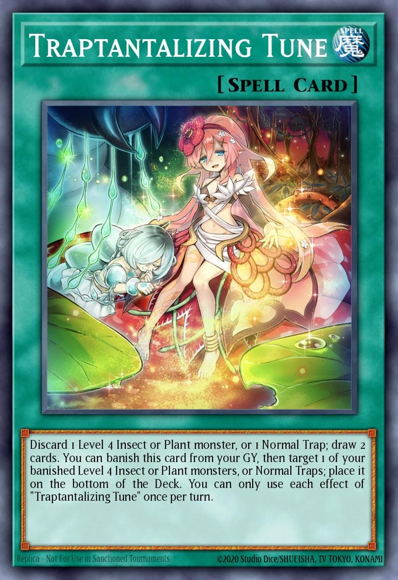 Traptantalizing Tune Structure Deck: Beware of Traptrix card