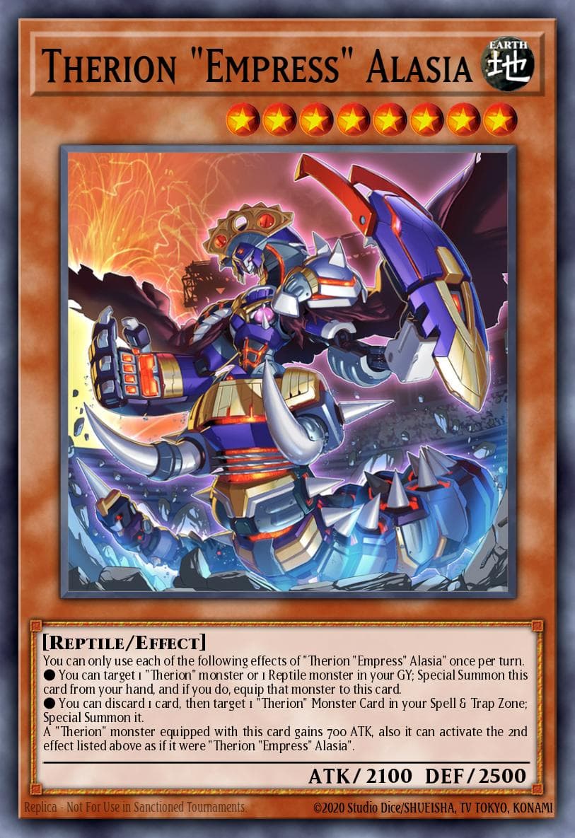 Therion "Empress" Alasia Power of the Elements card