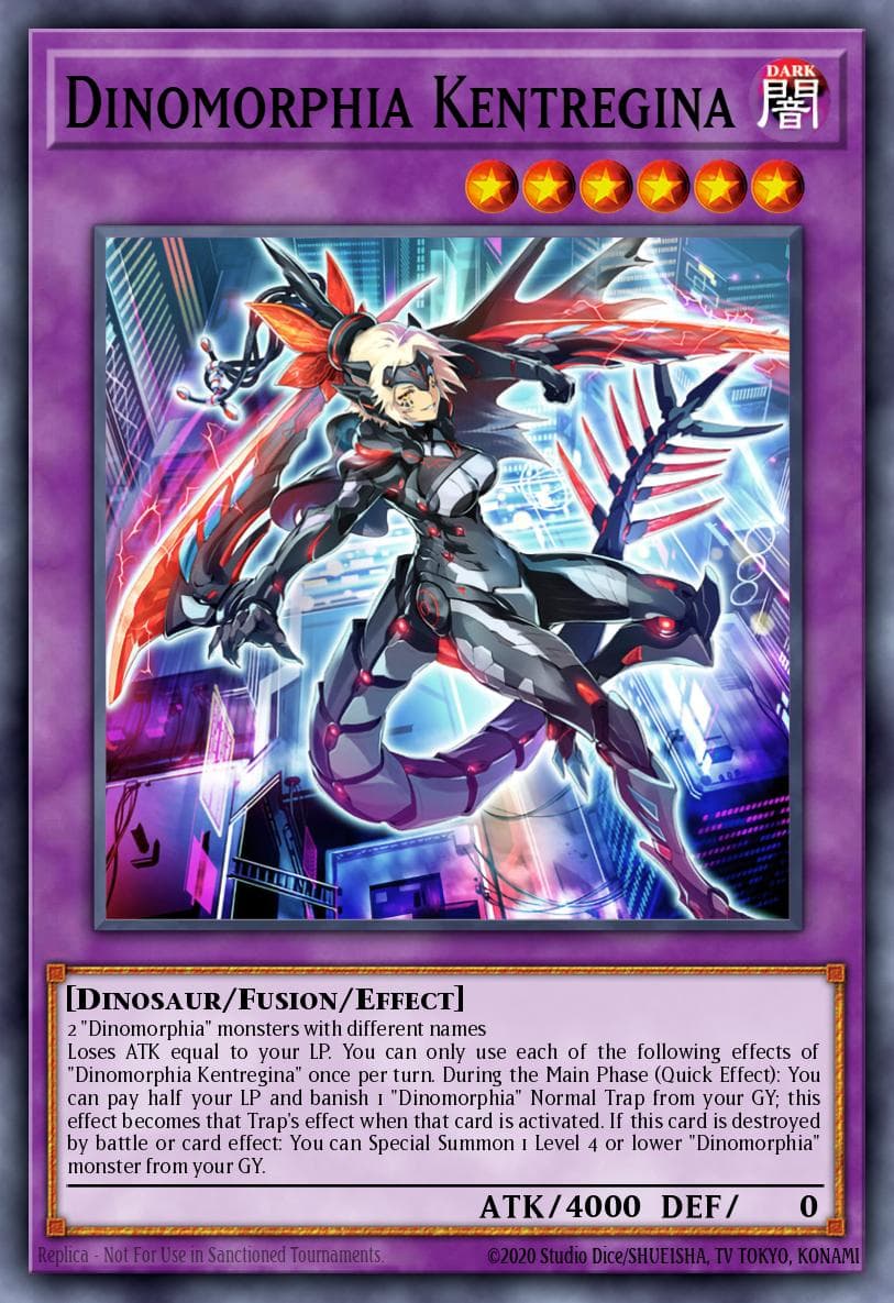 Dinomorphia Kentregina Battle of Chaos card