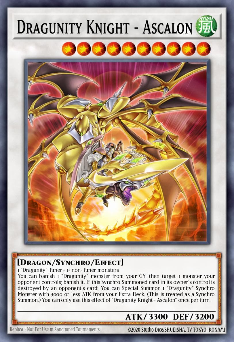 龙骑兵团骑士－屠龙圣枪 遊戲王 card