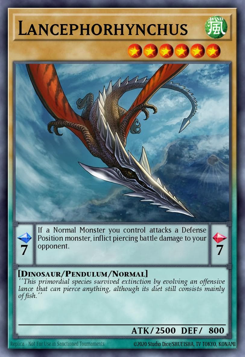 Lancephorhynchus The New Challengers: Super Edition card