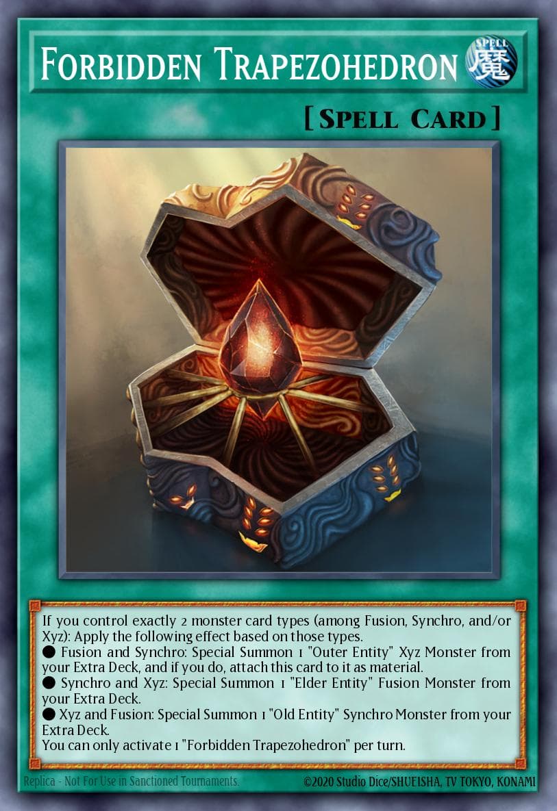 Forbidden Trapezohedron Shadows in Valhalla card