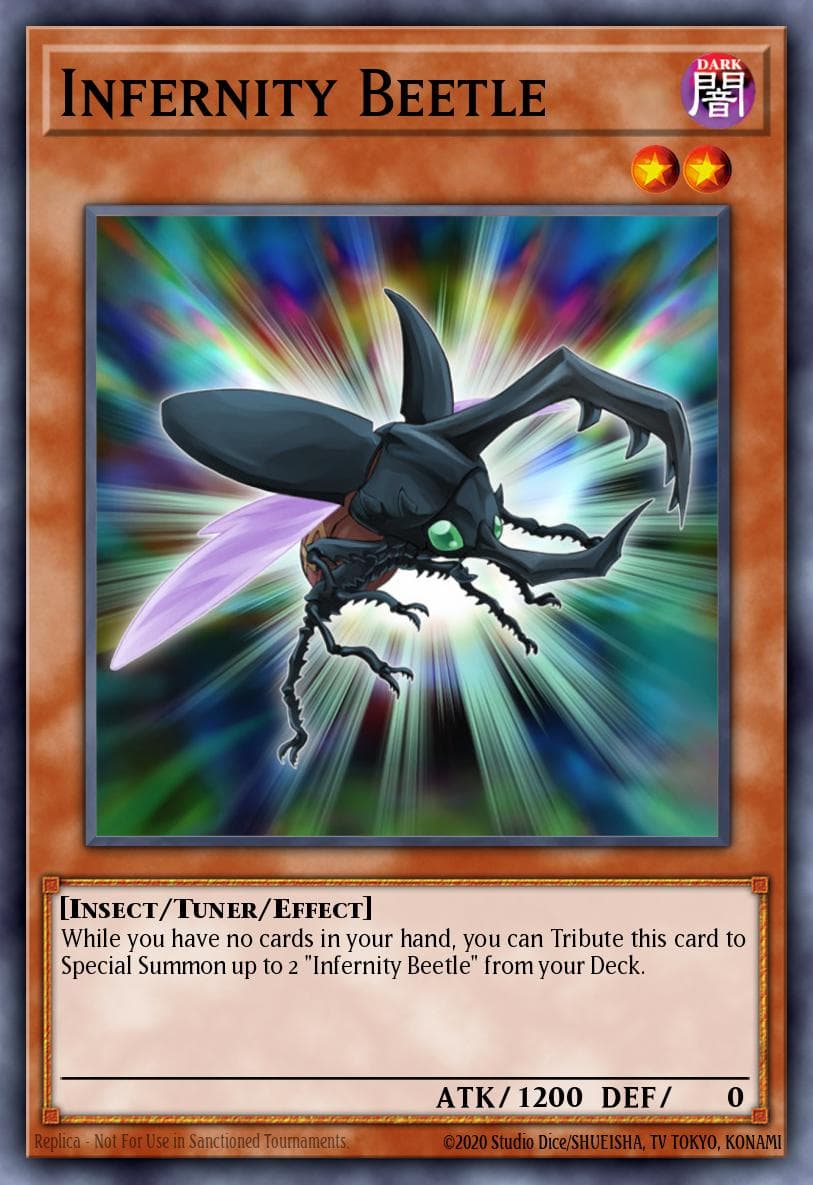 Infernity Beetle The Shining Darkness Sneak Peek Participation Card card
