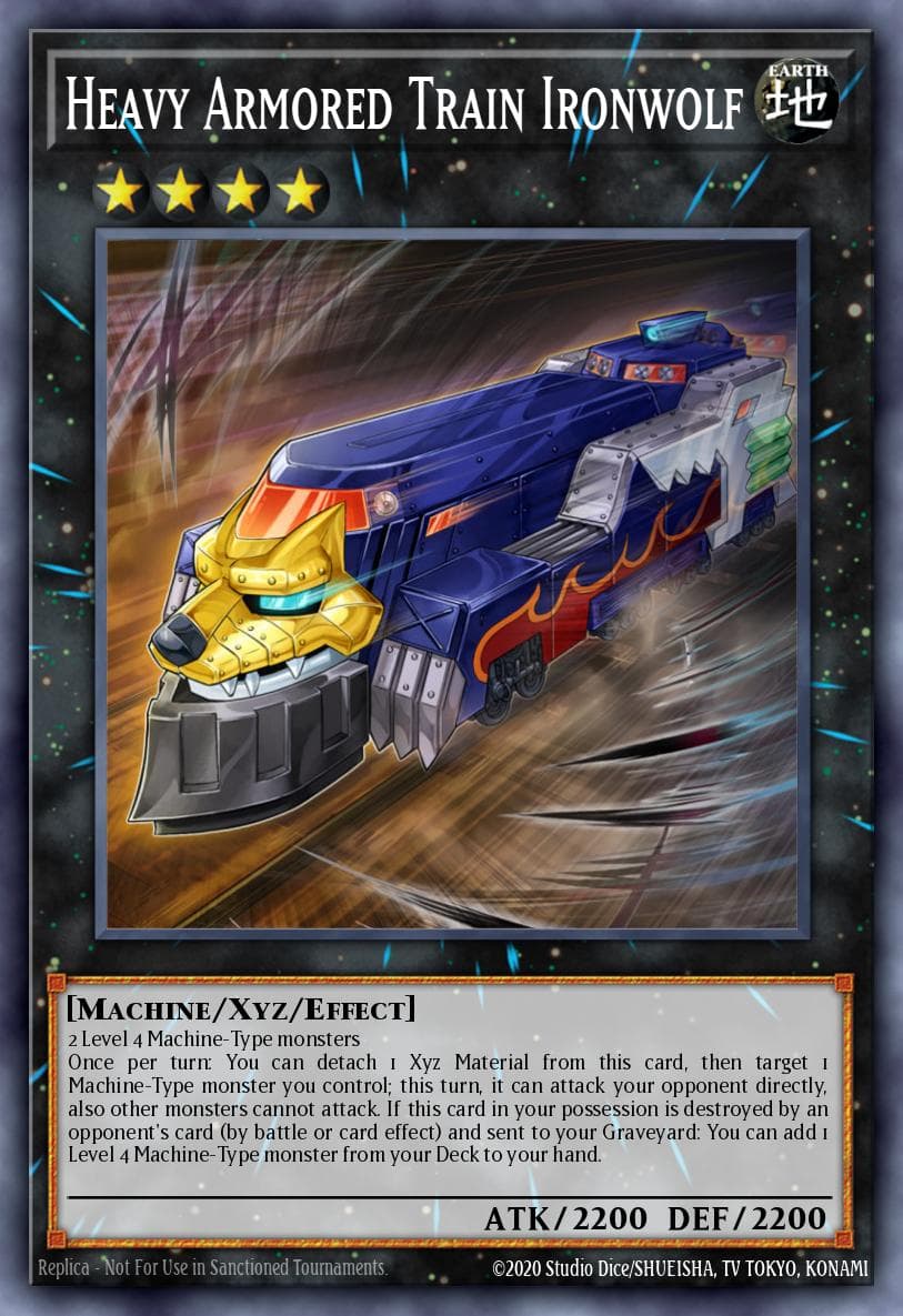 Heavy Armored Train Ironwolf Raging Tempest: Special Edition card