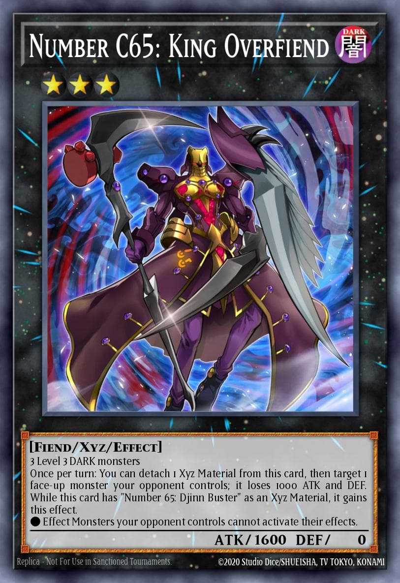 Number C65: King Overfiend Shadow Specters: Special Edition card