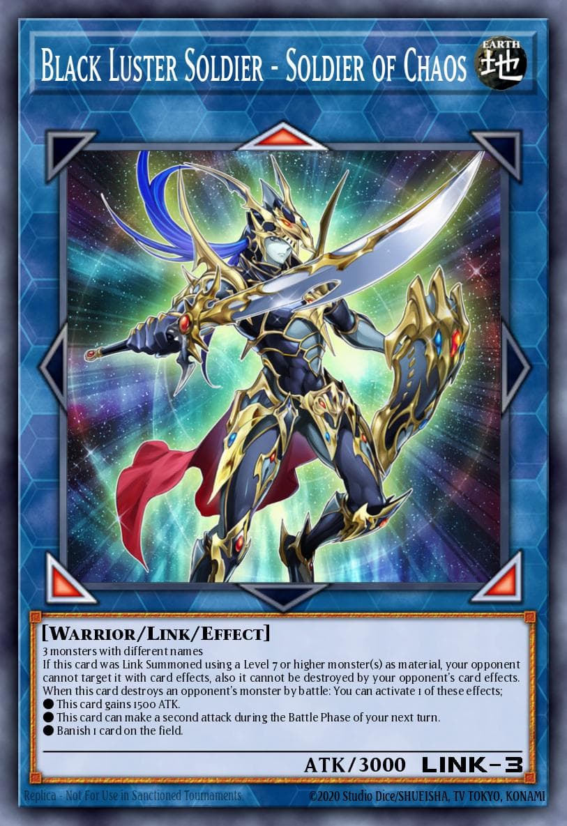 Black Luster Soldier - Soldier of Chaos Battles of Legend: Chapter 1 card