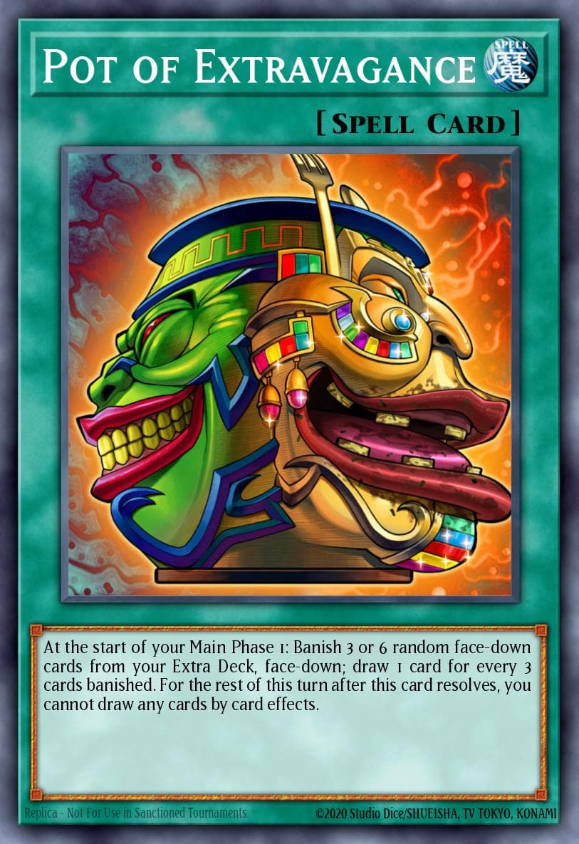 Pot of Extravagance 25th Anniversary Rarity Collection card