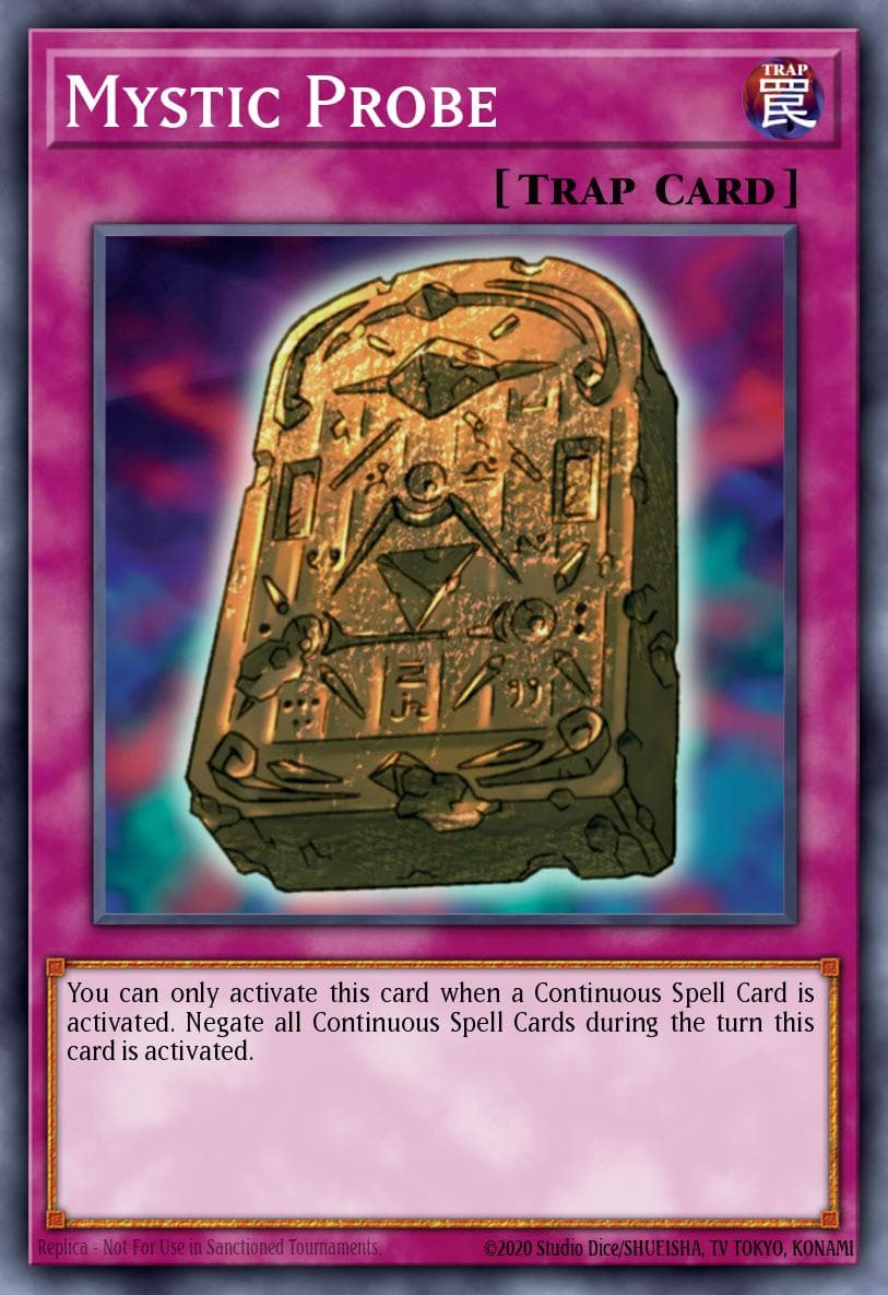 Mystic Probe Pharaoh's Servant card