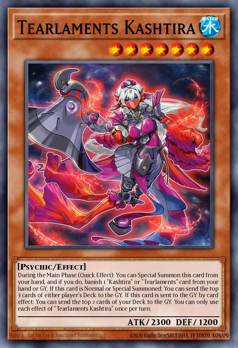 Tearlaments Kashtira 25th Anniversary Tin: Dueling Mirrors card