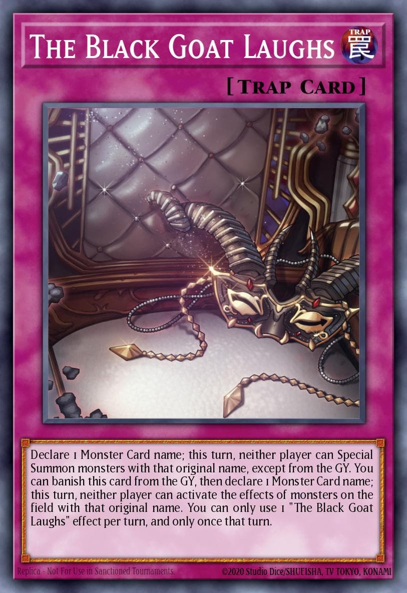 The Black Goat Laughs THE CHRONICLES DECK: The Fallen & The Virtuous (All-Foil Edition) card