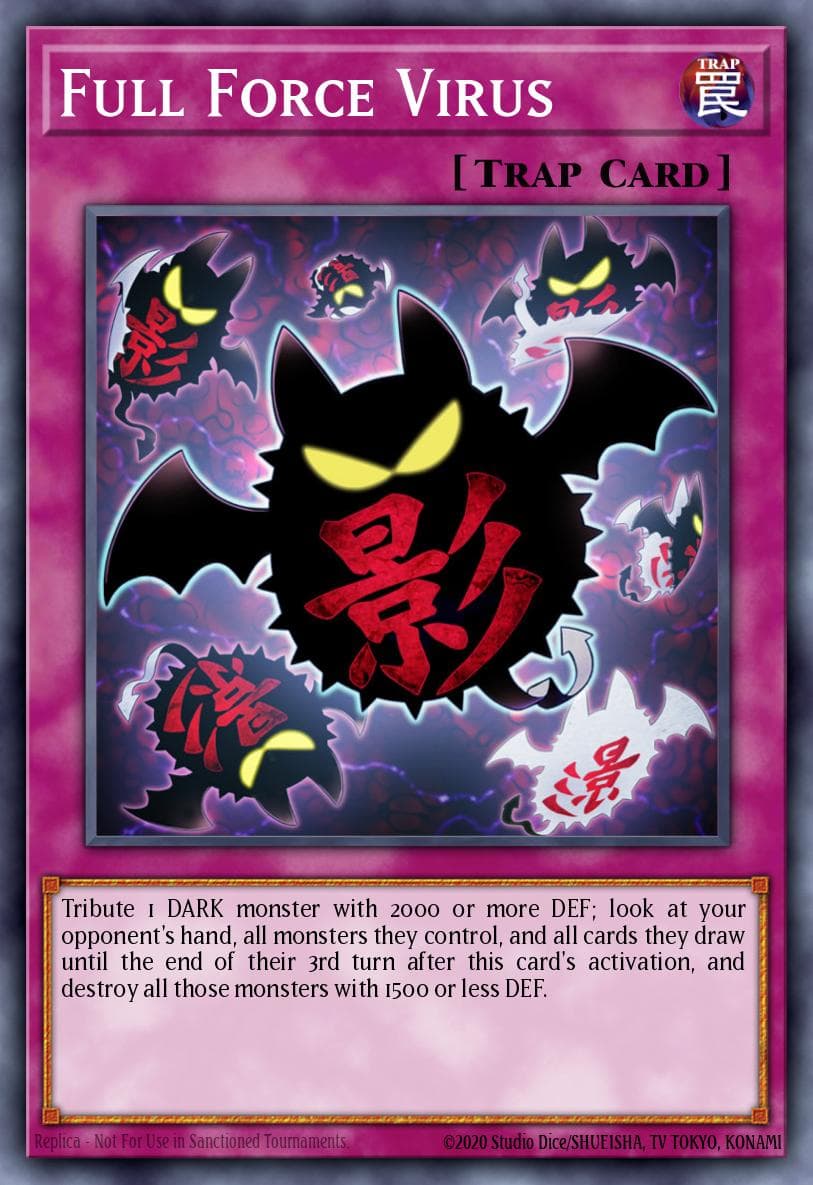 Full Force Virus Legendary Collection Kaiba Mega Pack card