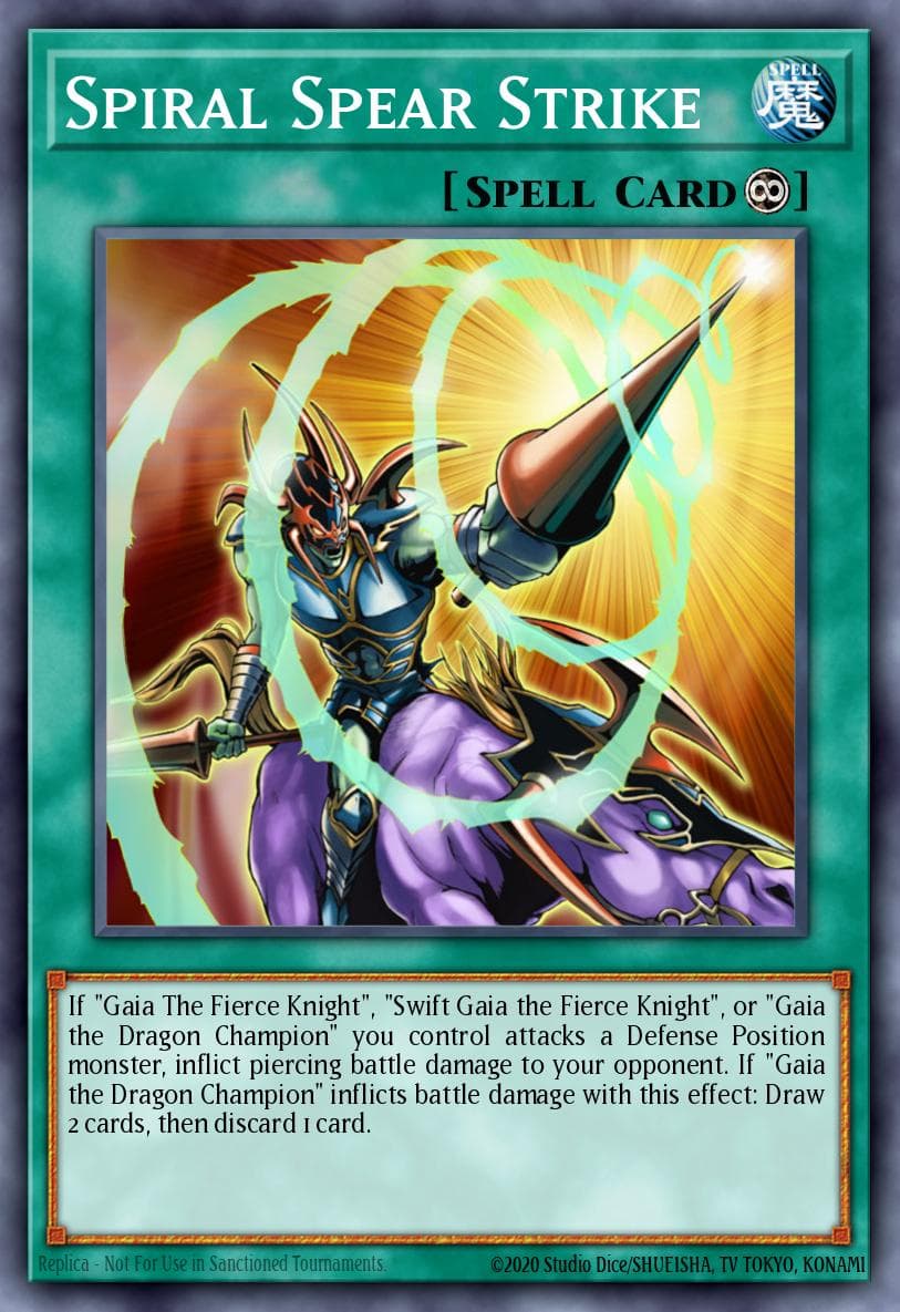 Spiral Spear Strike Dark Revelation Volume 3 card