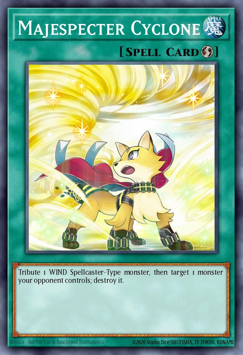 Majespecter Cyclone Dimension of Chaos: Special Edition card