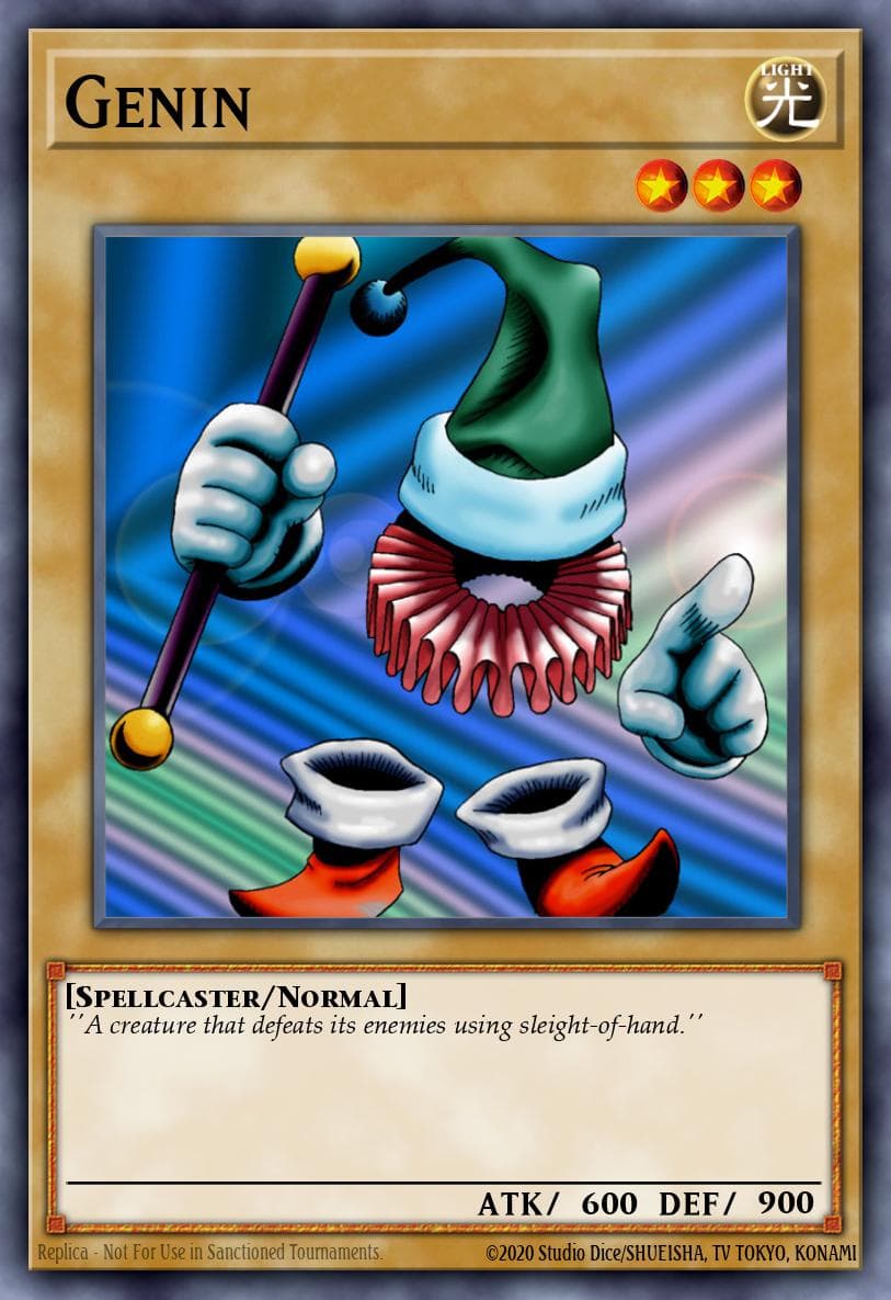 Genin 游戏王 card