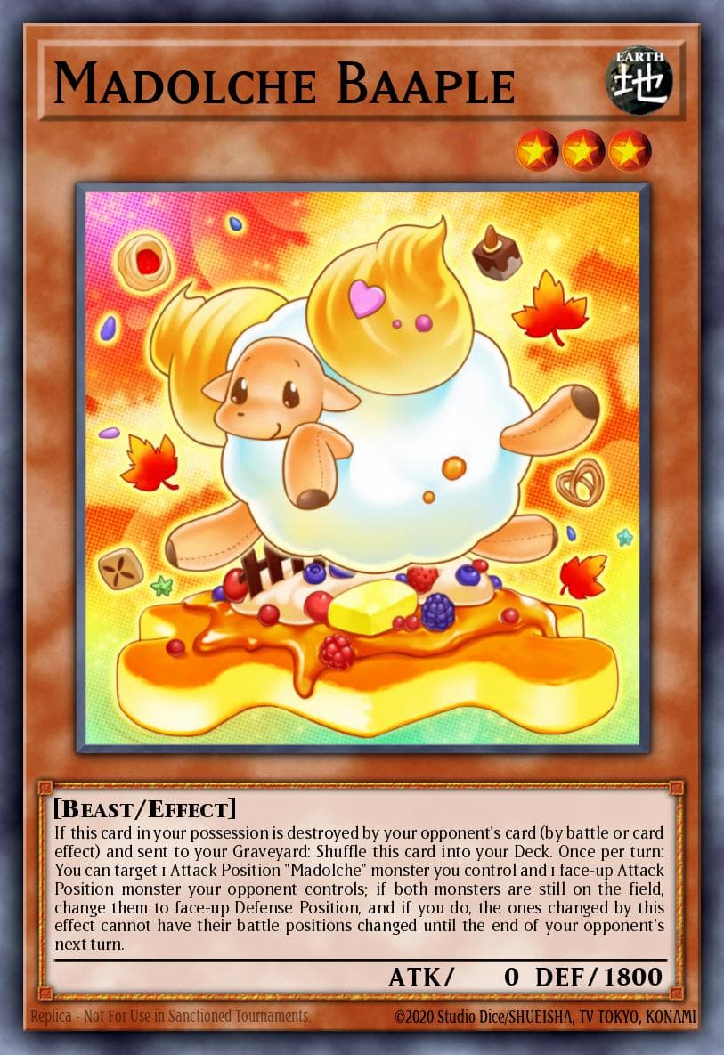 Madolche Baaple Battle Pack 3: Monster League card