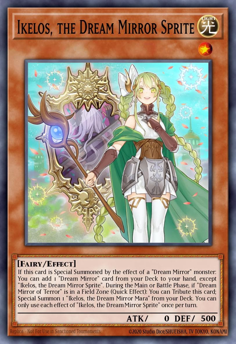 Ikelos, the Dream Mirror Sprite Rising Rampage Special Edition card