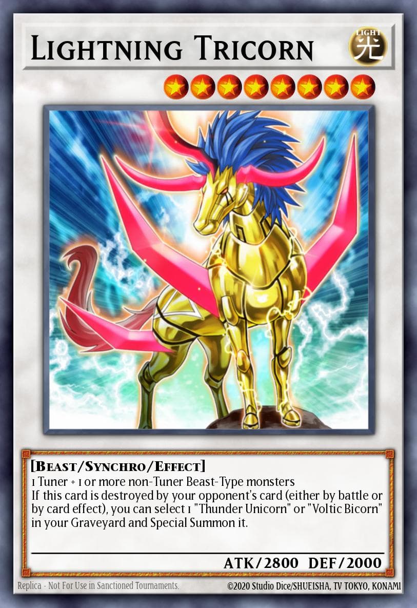Lightning Tricorn Duelist Revolution: Special Edition card