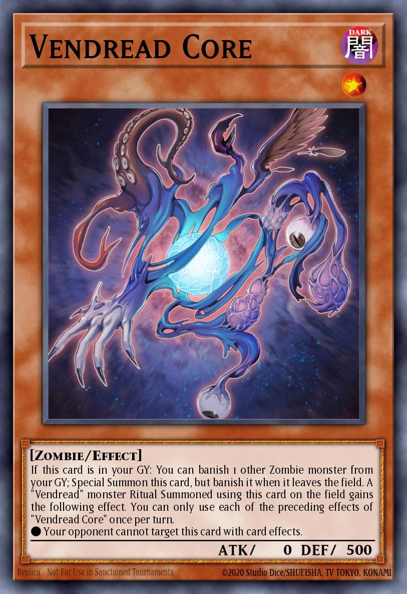Vendread Core Extreme Force Special Edition card