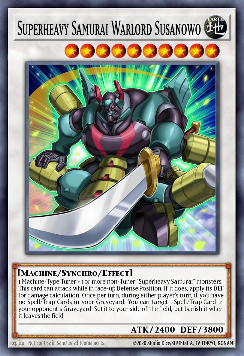 Superheavy Samurai Warlord Susanowo Secrets of Eternity: Super Edition card