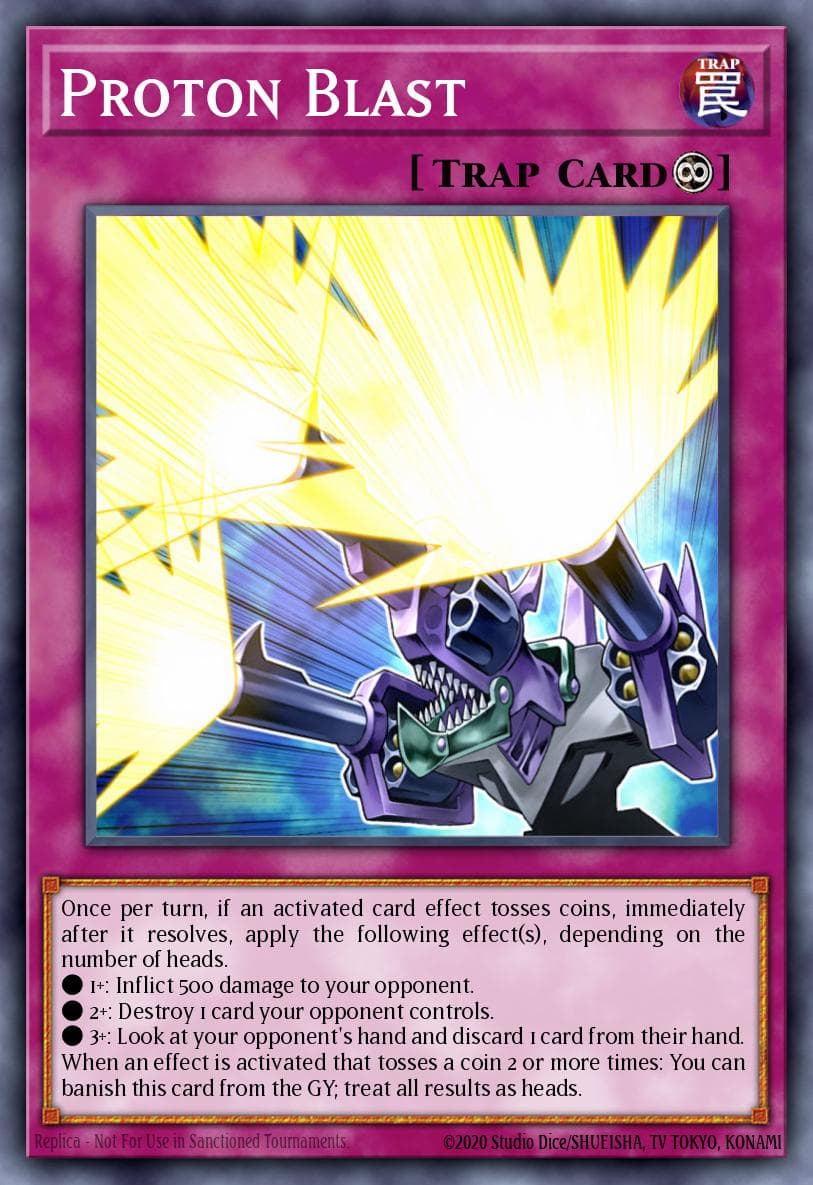 Proton Blast Legendary Duelists: Ancient Millennium card